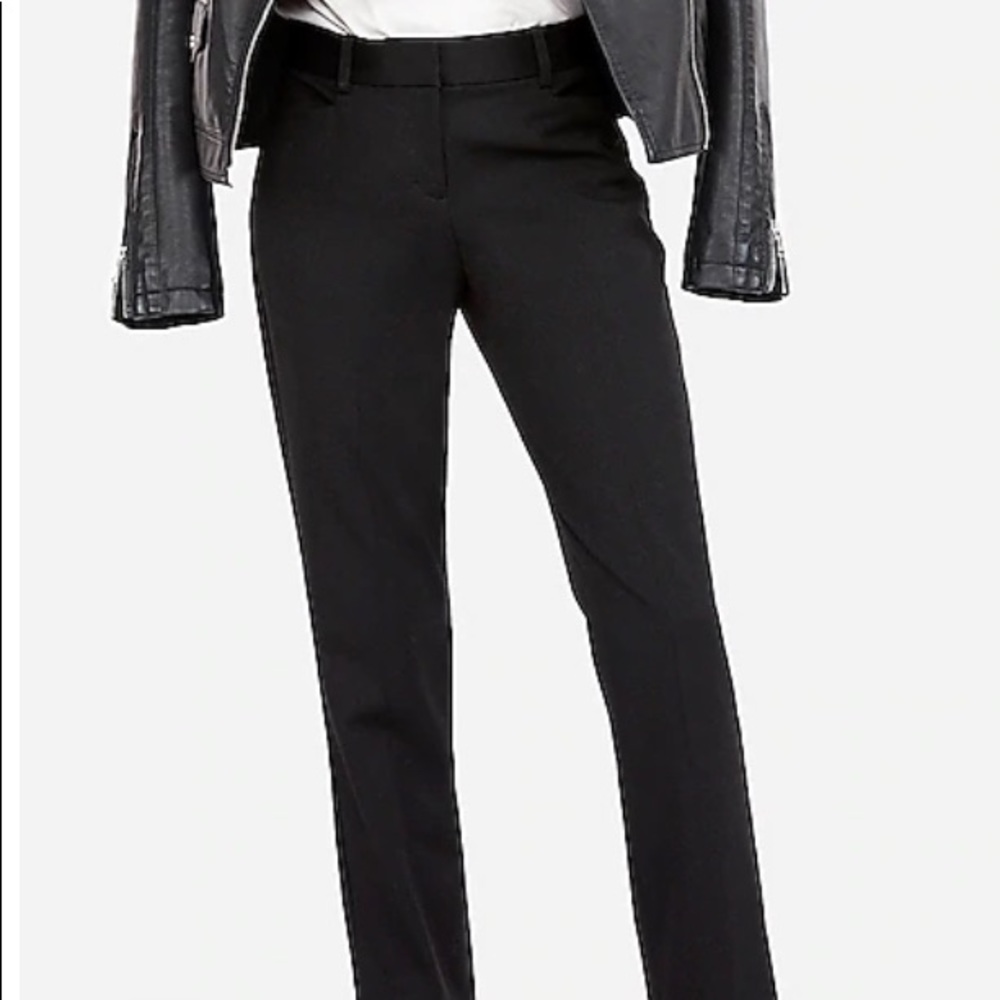 Express Mid Rise Columnist Pant, Size 6 - Picture 2 of 10